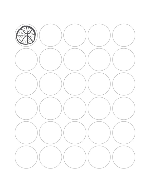 30 Circles Sheet