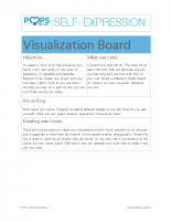 POPS Mixed Media Lesson_ Visualization Board