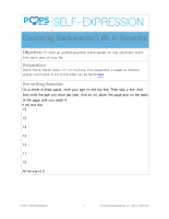 POPS Writing Lesson – Counting Backwards_Life in Reverse